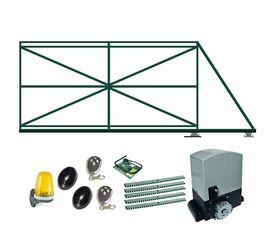 Ворота автоматические откатные КОРН с электроприводом AN-MOTORS ASL500KIT FULL, фото 1