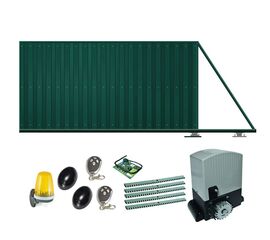 Ворота автоматические откатные КОРН с электроприводом AN-MOTORS ASL500KIT FULL, фото 1