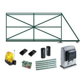Ворота автоматические откатные КОРН с электроприводом CAME BX-68 FULL, фото 1