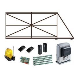 Ворота автоматические откатные КОРН с электроприводом CAME BX-68 FULL, фото 1