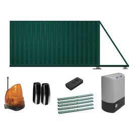 Ворота автоматические откатные КОРН с электроприводом DOORHAN SL-800KIT, фото 1