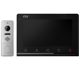 Комплект видеодомофона CTV-DP3700 (W/B), фото 1