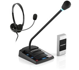 Переговорное устройство клиент-кассир STELBERRY S-412, фото 1