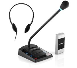 Дуплексное переговорное устройство клиент-кассир STELBERRY S-401, фото 1