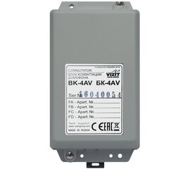 Блок коммутации Vizit БК-4AV, фото 1