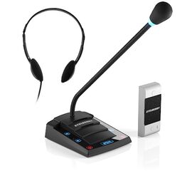 Громкоговорящее переговорное устройство клиент-кассир STELBERRY S-411, фото 1