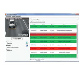 Модуль определения автомобильных номеров до 20 км/ч на 2 IP камеры, фото 1