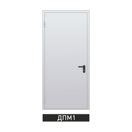 Дверь металлическая однопольная противопожарная Ei 60. 1060 x 1900  выс., фото 1