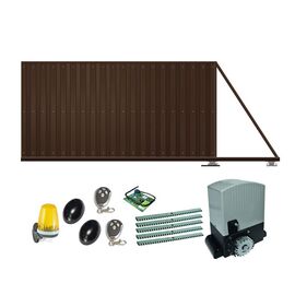 Ворота автоматические откатные КОРН с электроприводом AN-MOTORS ASL500KIT FULL, фото 1