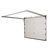 Ворота гаражные 3400x3800выс. подъёмные секционные Ryterna TLP, толщина панели 40 мм, фото 9
