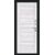 Сити Kale Букле черное/Riviera Ice 205*86 левое, фото 2