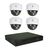 Комплект видеонаблюдения Hunter IP KIT-4/69 на 4 камеры 2Mp, фото 1