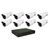 Комплект видеонаблюдения Hunter IP KIT-8/71 на 8 камер 1,3Mp PoE, фото 1