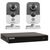 Комплект видеонаблюдения HiWatch IP KIT-2/21 на 2 камеры 1Mp PoE, фото 1