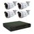 Комплект видеонаблюдения Hunter IP KIT-4/68 на 4 камеры 2Mp, фото 1