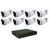 Комплект видеонаблюдения Hunter IP KIT-8/76 на 8 камер 2Mp PoE, фото 1