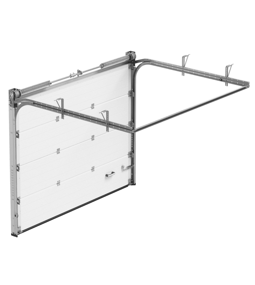 Ворота гаражные 2500x2300 выс. подъёмные секционные Alutech Trendю, толщина панели 40 мм, фото 18