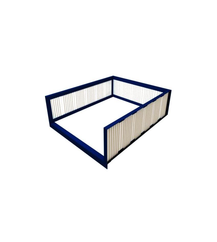 Рама для бетонирования для платформы с поворотн.аппарелью L=2500мм,W=2000мм, фото 1