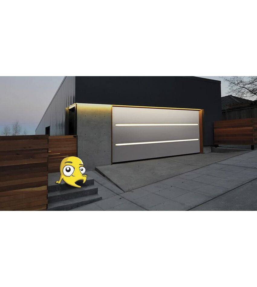Ворота гаражные 2800x3200 выс. подъёмные секционные Ryterna TL, фото 9