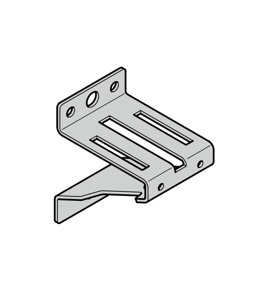 Роликовая опора, сверху (оцинкованное исполнение), фото 1