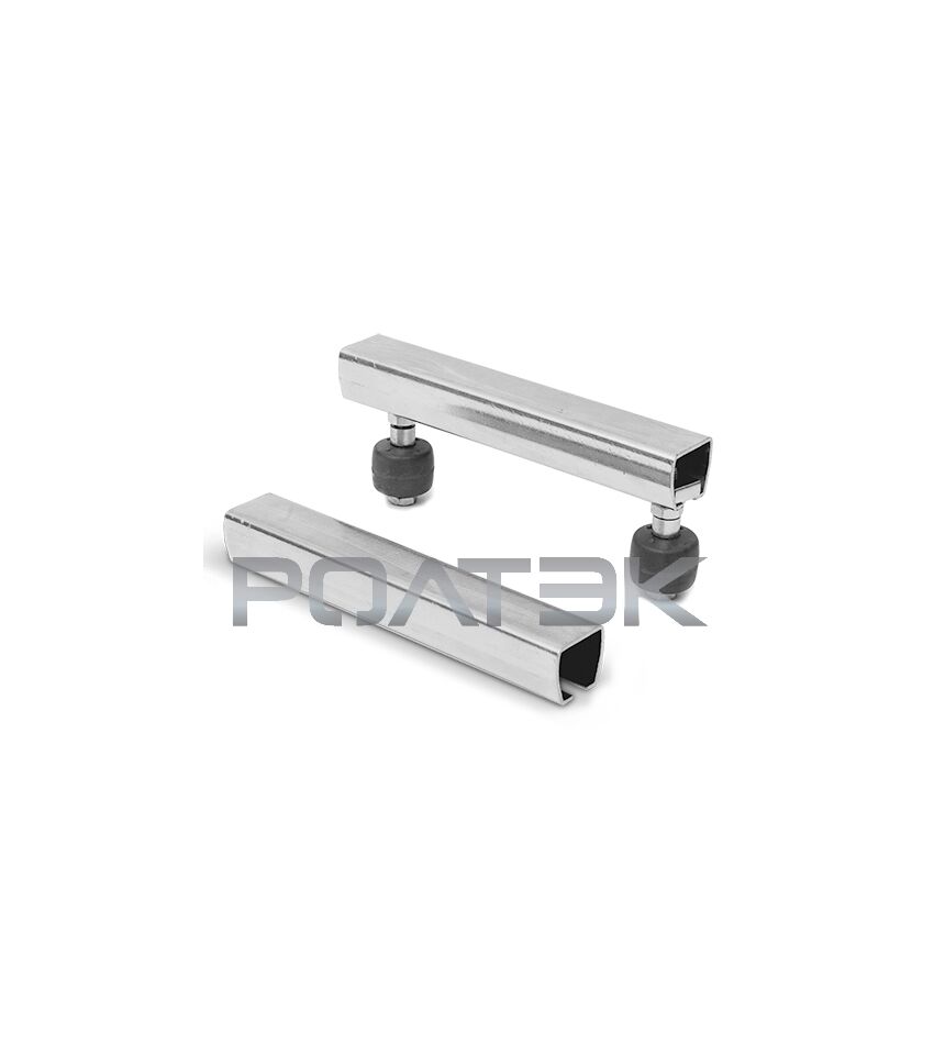 Кронштейн квадратный для откатных (сдвижных) ворот, фото 1