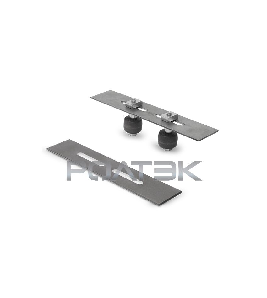 Пластина 80 мм для откатных (сдвижных) ворот, фото 1