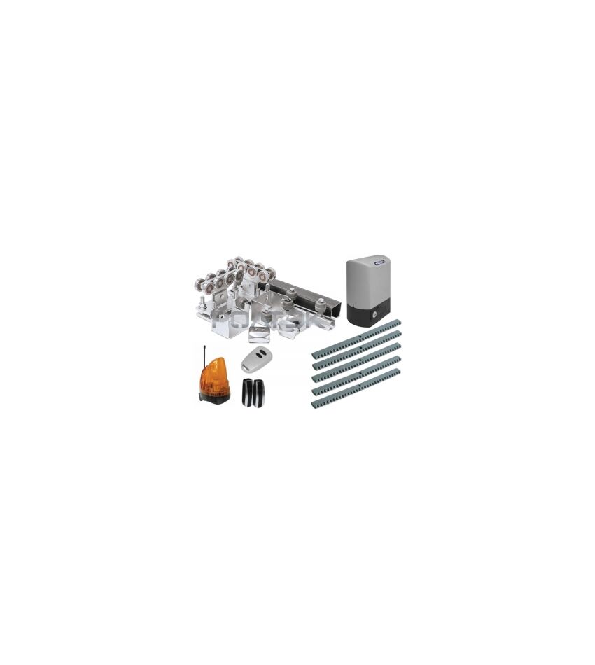 Комплектующие для откатных (сдвижных) ворот весом до 500 кг или шириной до 4 м (набор-комплект) с комплектом автоматики DOORHAN SL-800KIT, фото 1