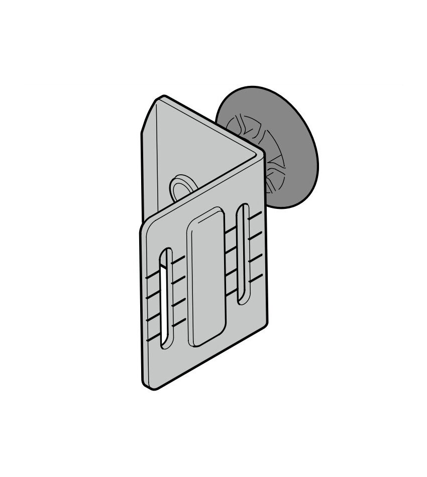 Роликодержатель RH 022 для направляющей L (RAL 9002), фото 1