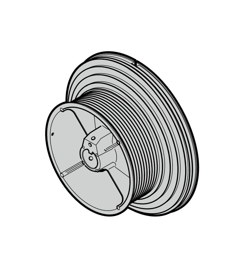 Барабан для троса, размер 8 Направляющие H, HD, HS (слева), фото 1