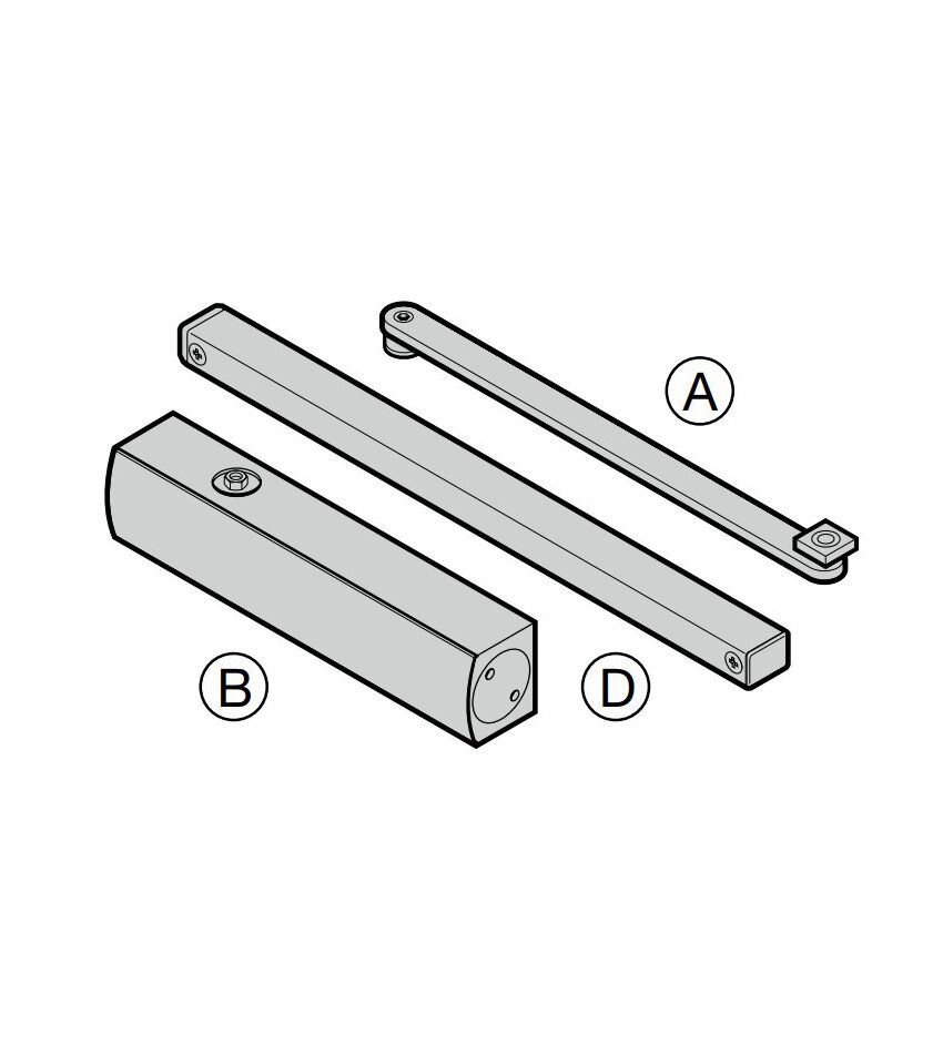 Дверные доводчики (TS 5000 без рычажного механизма (B)), фото 1
