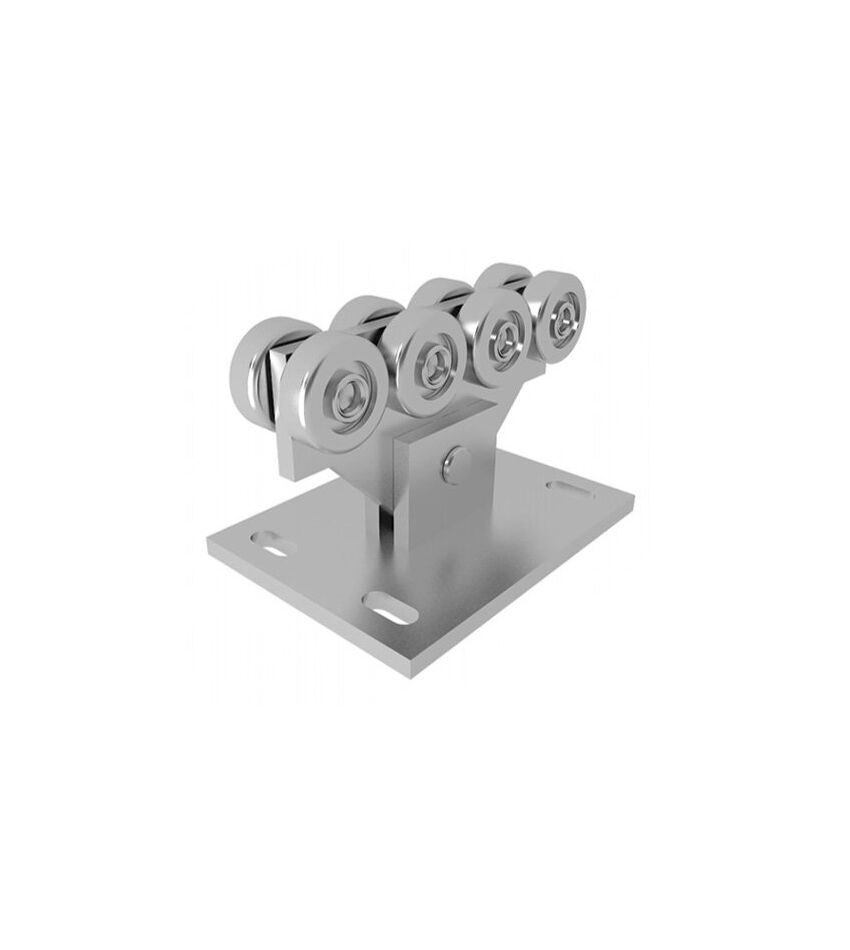 Опора (каретка) роликовая для балки 71х60х3,5 для откатных (сдвижных) ворот, фото 1