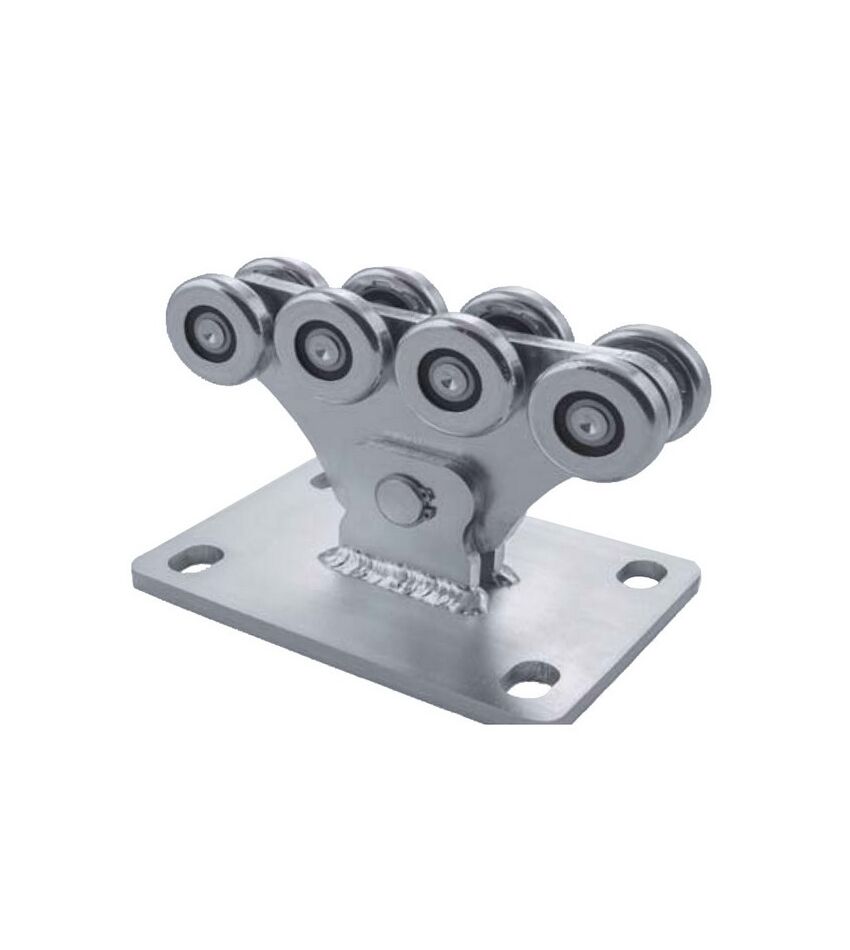 Тележка с 8 роликами "S", до 500кг, для откатных (сдвижных) ворот, фото 1