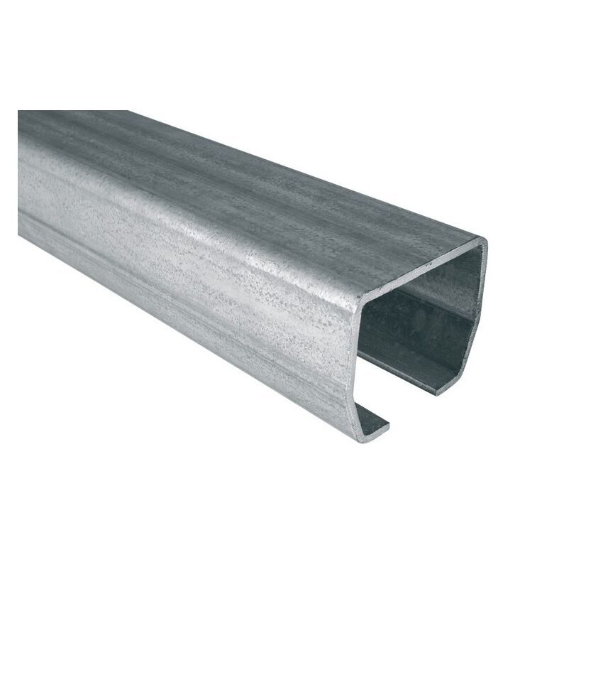 Направляющая &quot;S&quot; 3м балка (шина, профиль) для откатных (сдвижных) ворот, оцинкованая, фото 1