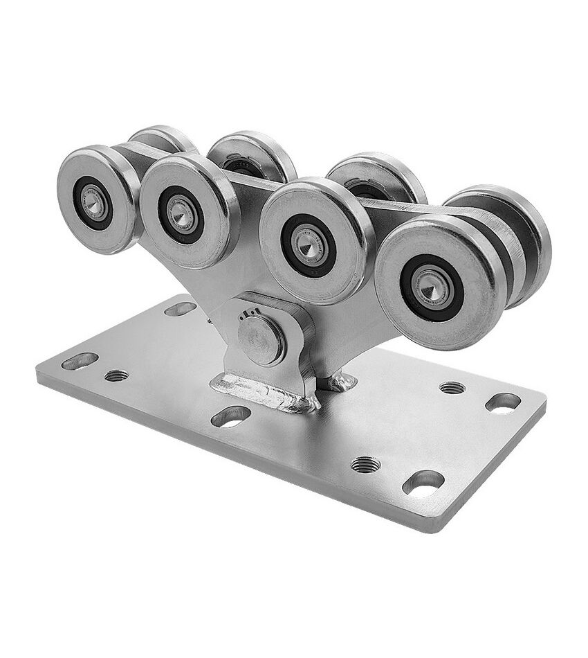 Тележка с 8 роликами &quot;M&quot;, до 800кг, для откатных (сдвижных) ворот, фото 1