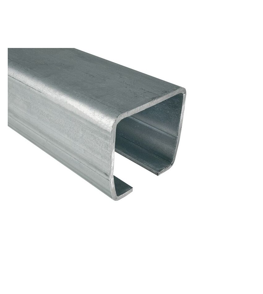 Направляющая "М" 6м балка (шина, профиль) для откатных (сдвижных) ворот, оцинкованая, фото 1