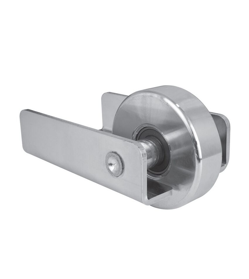 Ролик концевой "L", без заглушки рельса, для откатных (сдвижных) ворот, фото 1