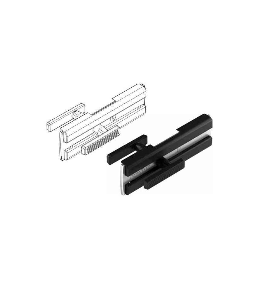 Комплект замка с накладками PD для секционных ворот RSD01Compact для подъёмных секционных ворот, фото 1