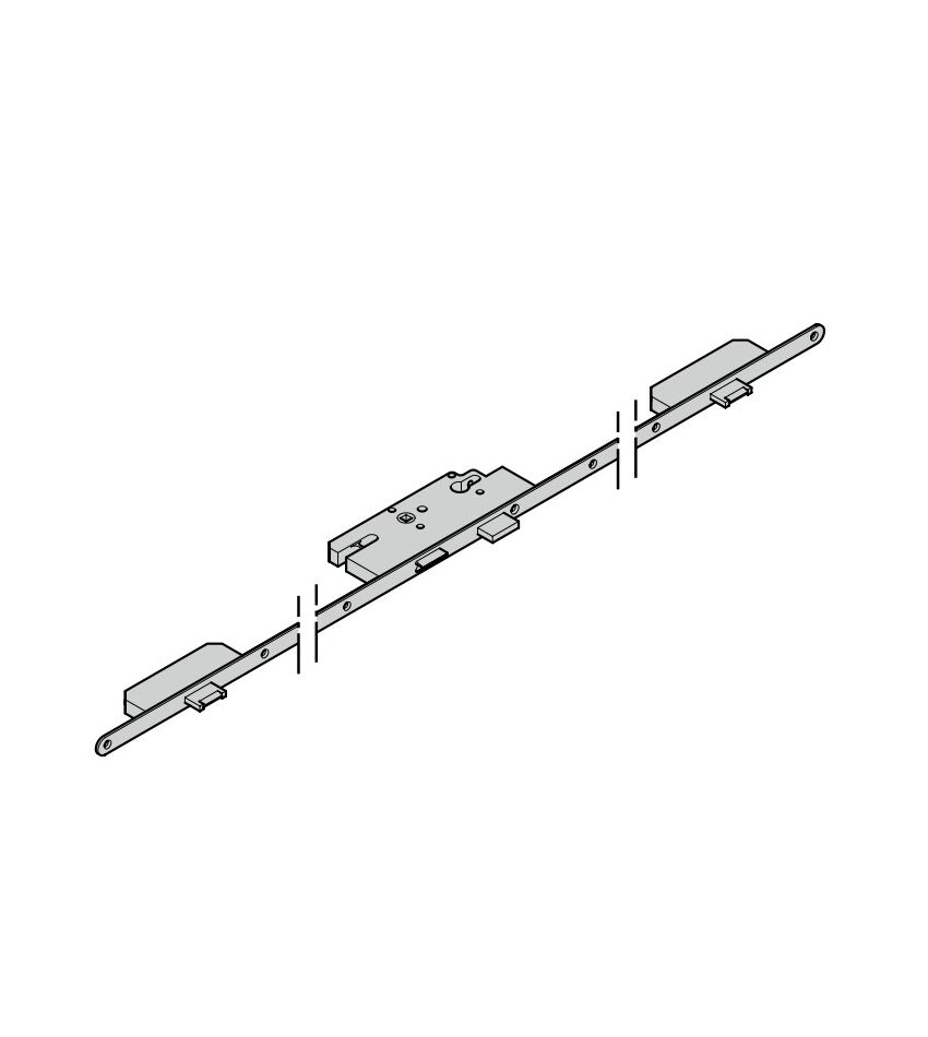 Замок с многоточечной блокировкой для боковой двери (функция «антипаника» E, RZ), фото 1