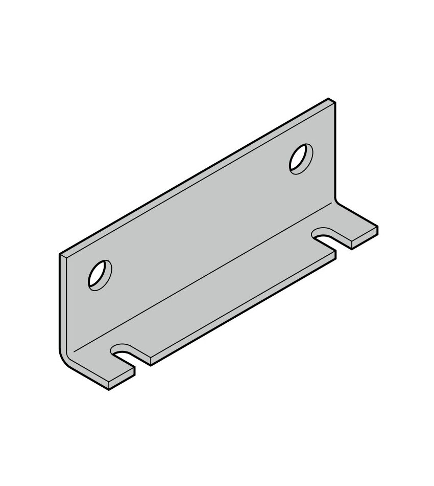 Крепежный уголок (для трубы, 160 мм), фото 1