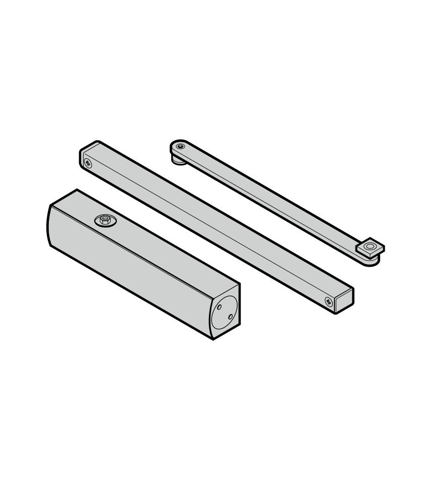 Доводчик двери в сборе, для боковой двери (TS 41), фото 1