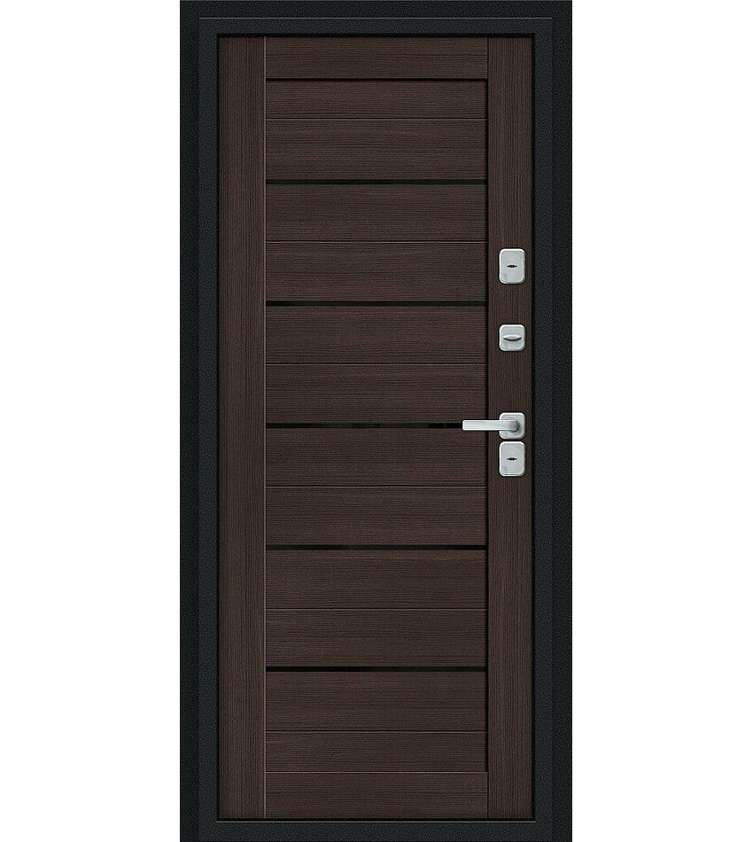Thermo Техно Декор Букле черное/Wenge Veralinga 205*86 левое, фото 2