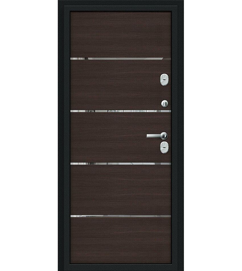 Thermo Лайн Букле черное/Wenge Veralinga 205*86 левое, фото 2