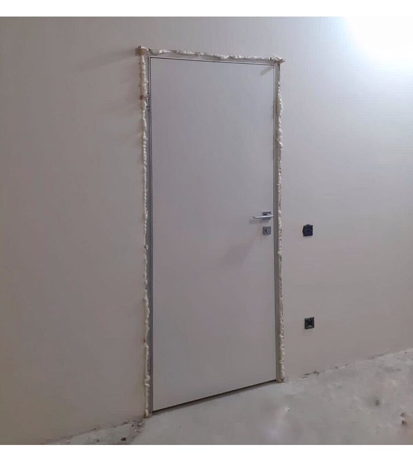 Скрытая дверь. Внешнее открывание. Кромка алюминиевая. Intex, фото 2