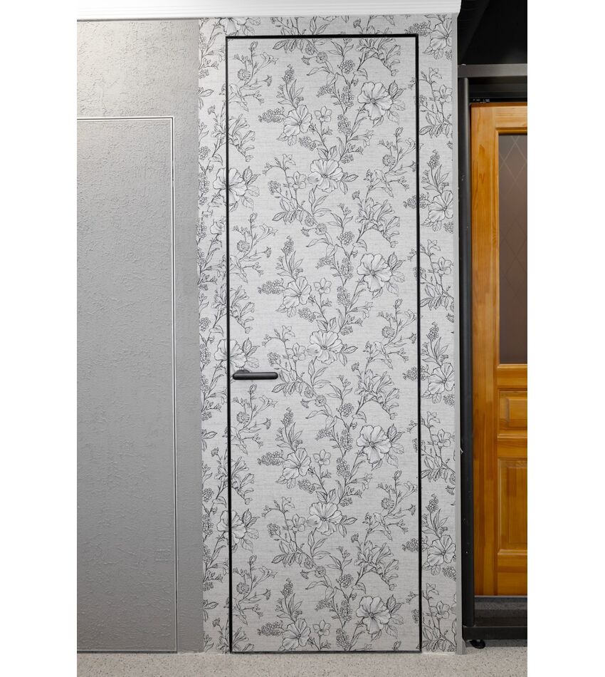 Скрытая дверь. Матовый черный &quot;невидимка&quot; Инвизибл. БР., фото 5