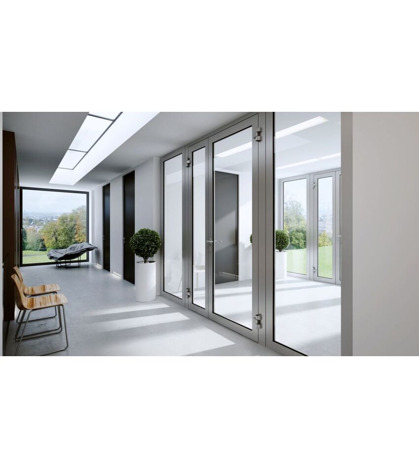 Дверь алюминиевая холодная Сиал КП 45 шир.до 1100\выс. до 2200, фото 8