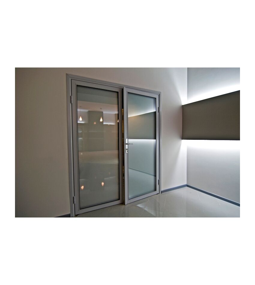 Дверь алюминиевая холодная  ТПТ-45 шир. до 1300\выс. до 2200, фото 5