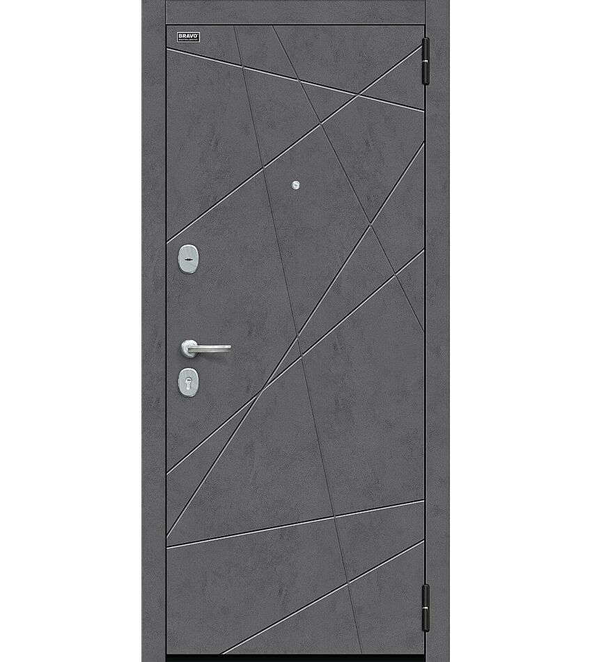 Граффити-5.5 Дверь входная  металлическая ale Slate Art/Look Art 205*86 левое, фото 1