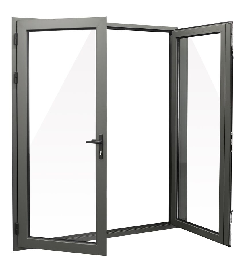 Дверь алюминиевая холодная  ТПТ-45 шир. до 1300\выс. до 2200, фото 4