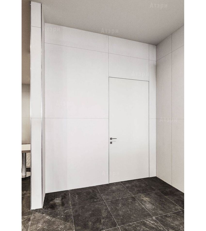 Скрытая дверь. Внешнее открывание. Кромка алюминиевая. Intex, фото 3