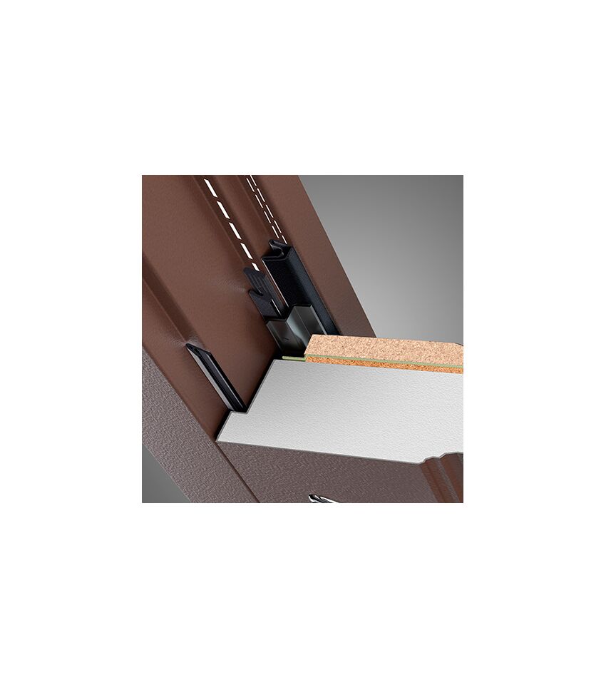 Дверь с ТЕРМО металлическая. ВИНТЕР 100 3Ф, фото 5